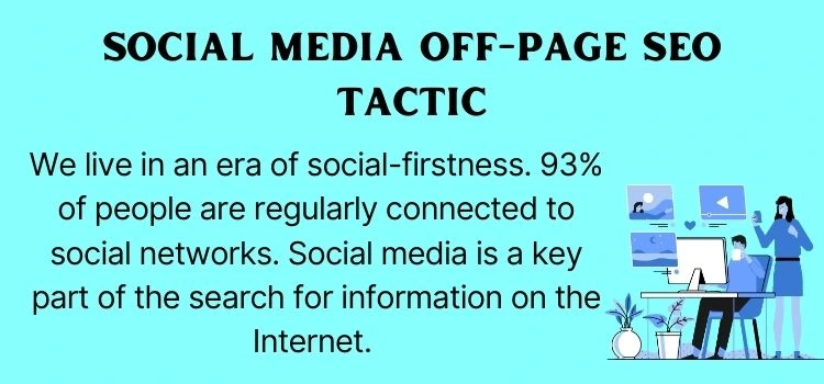 Social media Off-page SEO tactic